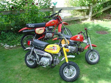 The Honda collection. | Vintage bikes, Kids bike, Mini bike