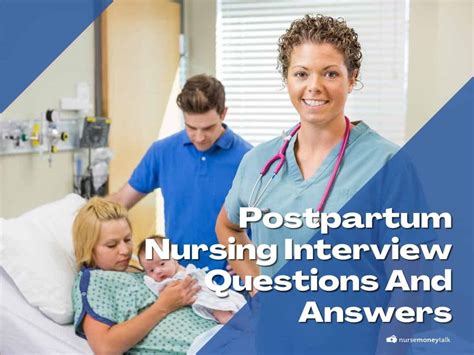 10 Hard Postpartum Nursing Interview Questions And Answers - Nurse Money Talk