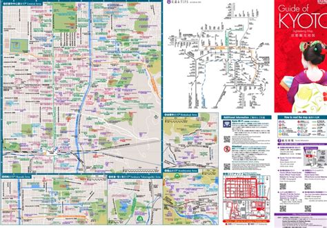 Kyoto tourist map - Ontheworldmap.com