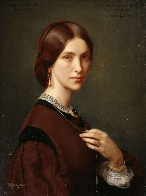 Theodor Grosse - Portrait of Mrs Agnes Jordan | Retratos antigos, Pinturas vitorianas, Pintando ...