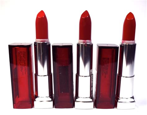 Maybelline Lipstick Dark Red