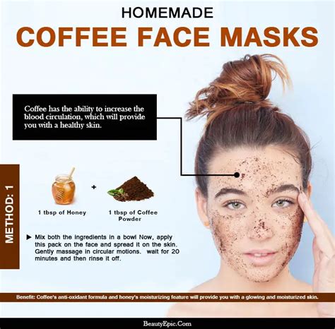 5 Top DIY Coffee Face Masks For Healthy And Gorgeous Skin