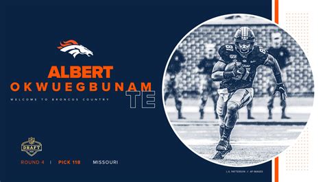 Broncos select TE Albert Okwuegbunam with 118th-overall pick