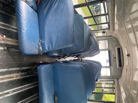 school bus seat, blue, replacement seats, used seat | eBay