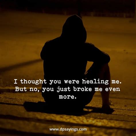 85 Emotional Broken Heart Quotes And Heartbroken Sayings - DP Sayings