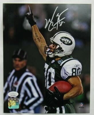 Lot Detail - Wayne Chrebet Signed Auto Autograph 8x10 Photo JSA Witness COA