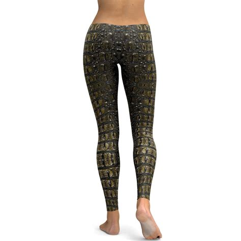 Crocodile Skin Leggings