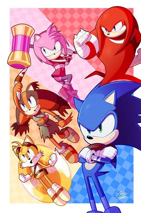 Sonic Boom Crew by StaticBlu on DeviantArt | Sonic, Sonic boom, Sonic boom amy