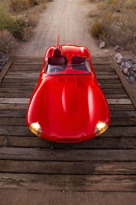 A Rare Factory-Red Jaguar D-Type – Britain's Le Mans-Dominating Supercar