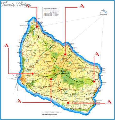 BORNHOLM MAP - TravelsFinders.Com