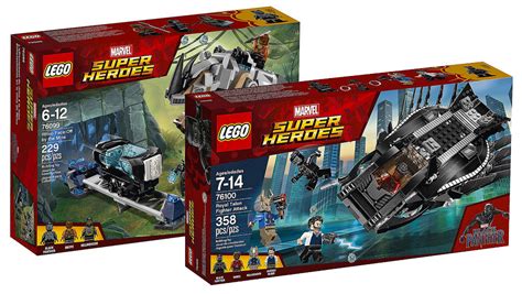 Brickfinder - LEGO Marvel Black Panther Set Official Images