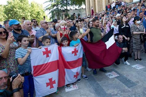 Protests erupt in Georgia after beaten journalist dies