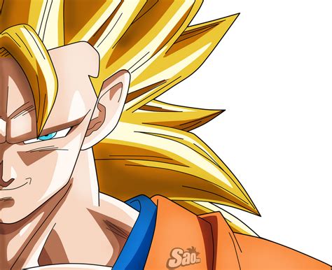 Goku SSJ3/ Face by SaoDVD on DeviantArt