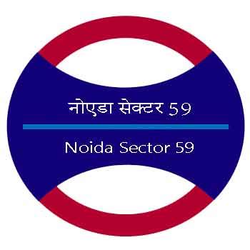 Noida Sector 59 Metro Station Route Map - Delhi Metro - YoMetro