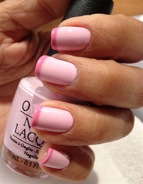 Pink on Pink French Manicure | SHINE SALON & SPA NAIL ART | Pinterest | Pink french manicure ...