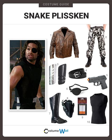 Dress Like Snake Plissken | Got costumes, Cool costumes, Snake plissken