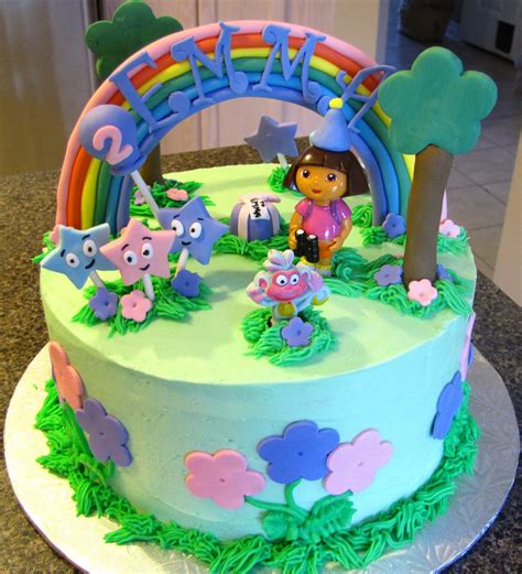 Ann Marie's Creative Cakes: Dora Theme Cake