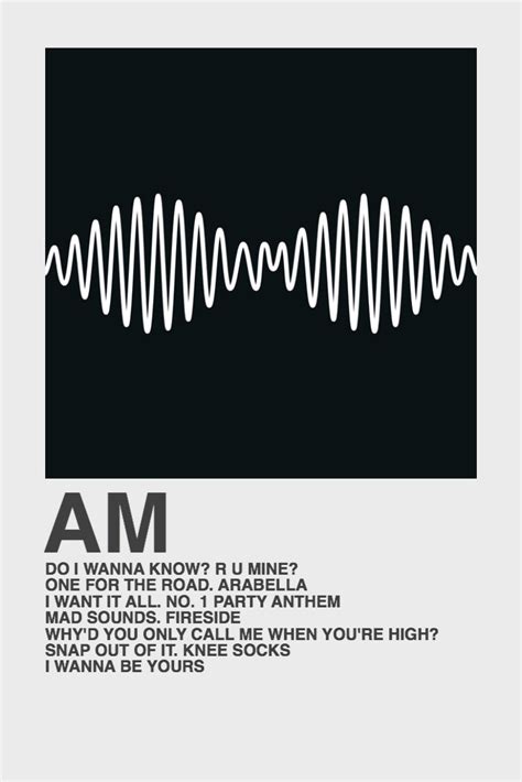 Arctic Monkeys AM Album Poster | ubicaciondepersonas.cdmx.gob.mx