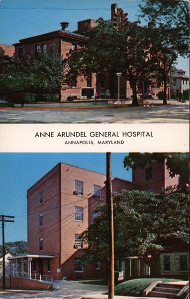 The Anne Arundel General Hospital Annapolis, MD Postcard