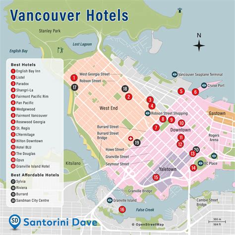 Map Of Vancouver Street: Streets, Roads And Highways Of, 55% OFF