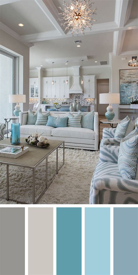 Blue Color Scheme Living Room | Americanwarmoms.org