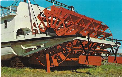 The Paddle Wheel of the Sternwheeler Boat the Klondike Yukon Territory ...