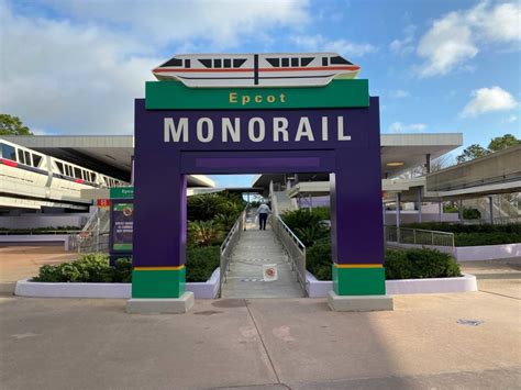 PHOTOS: EPCOT Monorail Line Reopening Soon, Preparations Underway at Walt Disney World - WDW ...