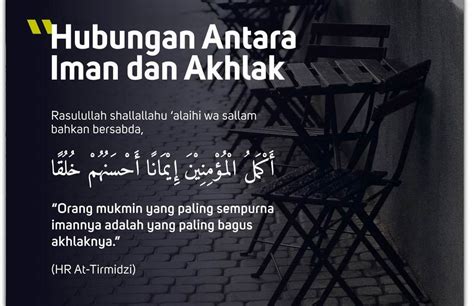 Dalam Pandangan Islam, Akhlak dan Iman itu Memiliki Hubungan