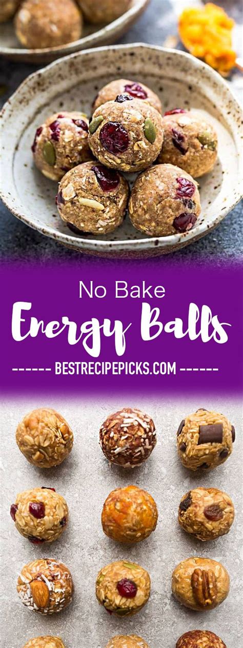 No Bake Energy Balls 9 Ways – the perfect easy and healthy snack for on ...