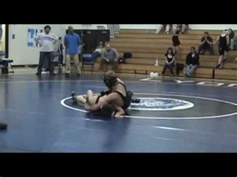 Wrestling 130 lbs Guillotine Pin - YouTube