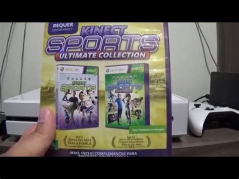 Unboxing - Kinect Sports: Ultimate Collection PT-BR XBOX 360 - YouTube