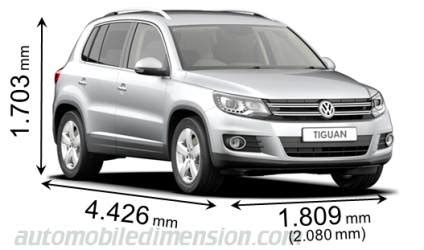 Tiguan Interior Dimensions - Home Alqu