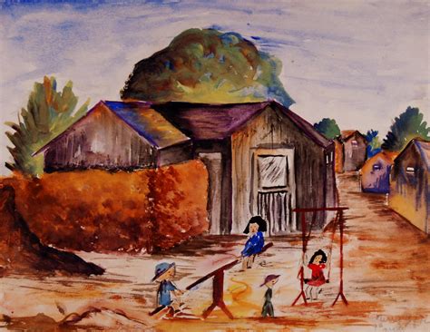 Exhibit Features Art Created By Japanese-Americans At WWII Internment Camp | KUAR