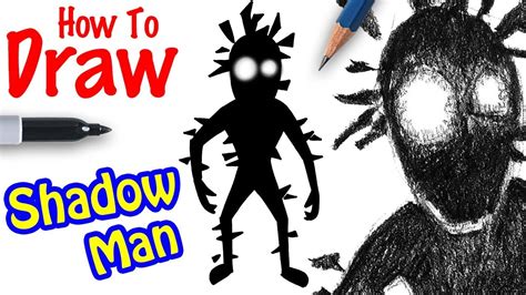 How to Draw the Shadow Man | Hello Neighbor - YouTube