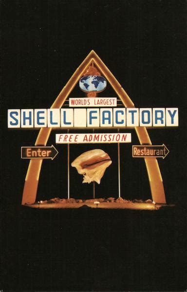 The World's Largest Shell Factory Fort Myers, FL Postcard