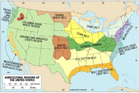 Mixed Crop And Livestock Farming Map