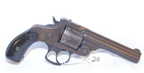 Sold Price: SMITH & WESSON .38 CAL TOP BREAK 5-SHOT REVOLVER - Invalid date CDT