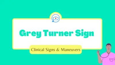 Grey Turner Sign |Causes |Nursing Considerations - Nurseship.com