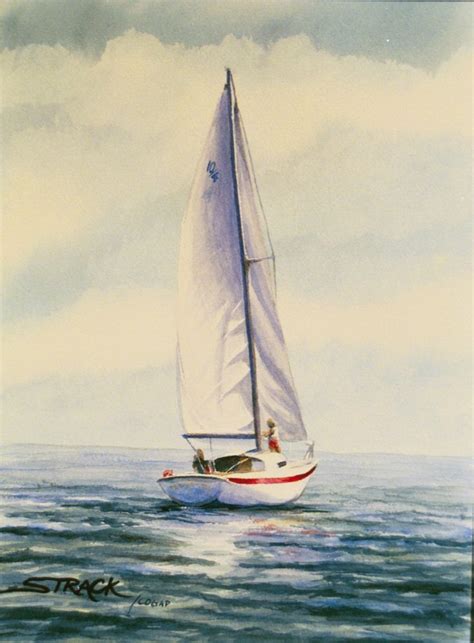 10-4.jpg (940×1277) | Sailboat painting, Sailboat art