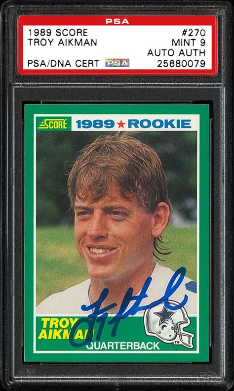 Troy Aikman | PSA AutographFacts℠