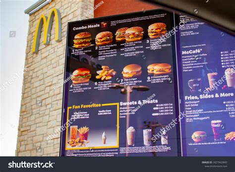 3,962 Mcdonalds Menu Images, Stock Photos & Vectors | Shutterstock