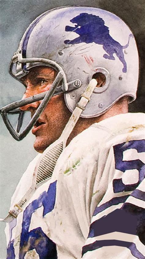 Joe Schmidt, Detroit Lions by Merv Corning. | Dallas cowboys players, Dallas cowboys, Dallas ...