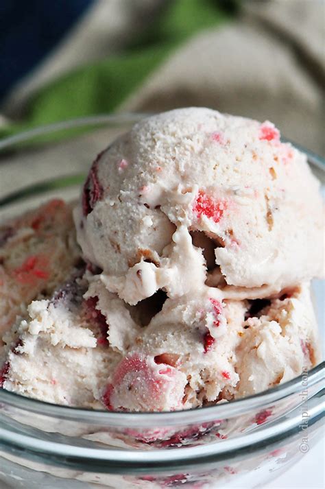 Strawberry Ice Cream Recipe - Add a Pinch