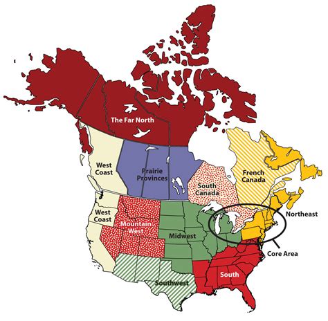 4.5 Regions of the United States and Canada | World Regional Geography