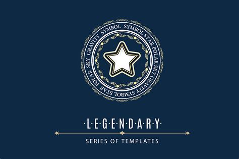 Luxury Logo from LEGENDARY set ~ Logo Templates ~ Creative Market