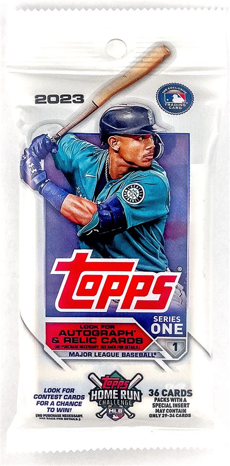 2023 Topps Series 1 Baseball Jumbo Value Pack | 36 Cards - Walmart.com