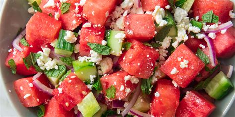 14 Best Watermelon Salad Recipes - Easy Summer Watermelon Salad Ideas—Delish.com