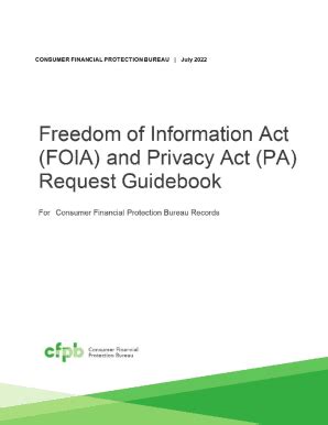 Fillable Online files consumerfinance Freedom of Information Act (FOIA ...