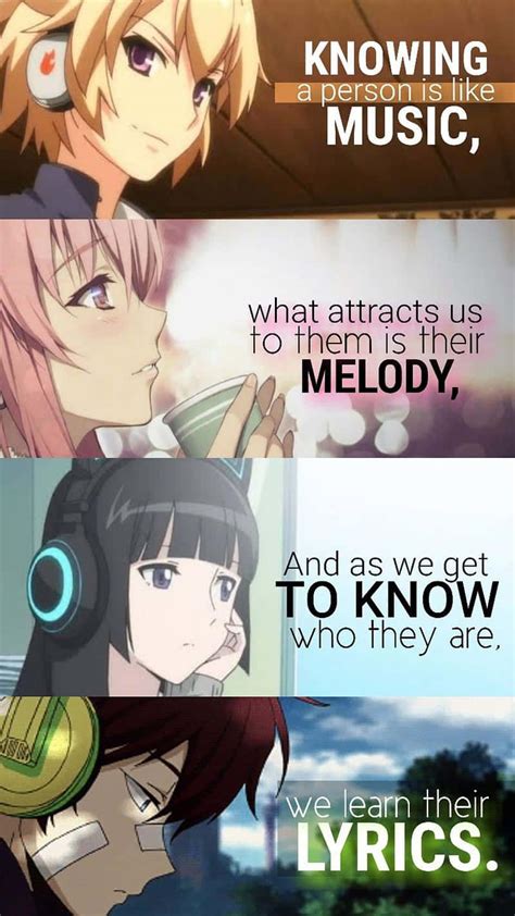 Download Music Anime Quotes Collection Wallpaper | Wallpapers.com