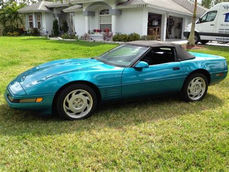 Sell used 1992 Chevrolet Corvette Convertible in Loxahatchee, Florida, United States